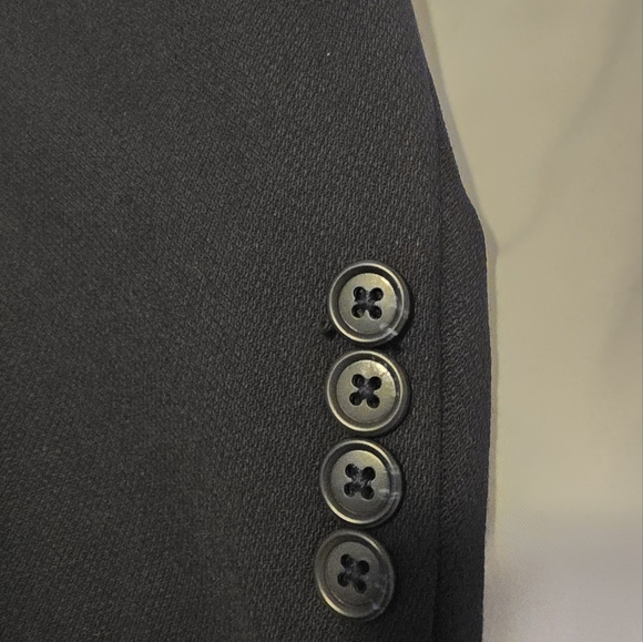 Stafford Blazer Athletic Fit Mens 46R Travel Pant 36Wx28L Blue Wool Interview - Picture 3 of 12